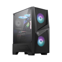 MSI MAG FORGE 100R Tempered Glass Mid Tower Case