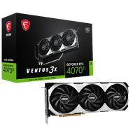 MSI GeForce RTX 4070 Ti VENTUS 3X OC 12GB GDDR6X Next GEN Graphics Card
