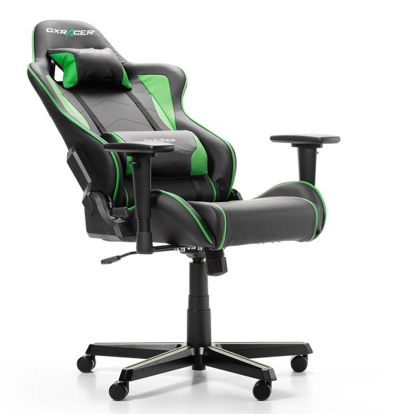 Dxracer Formula Fl08 Gaming Chair Black Green Sparco Style