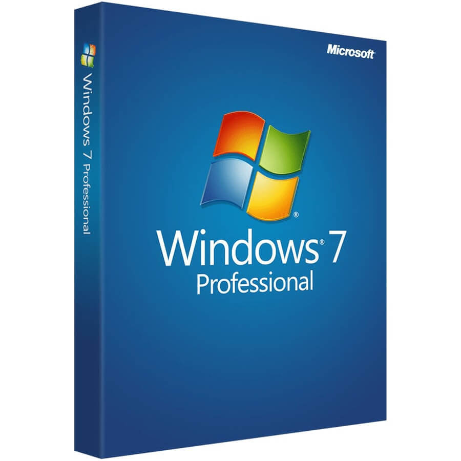 Microsoft Windows 7 Professional 64Bit with Service Pack 1