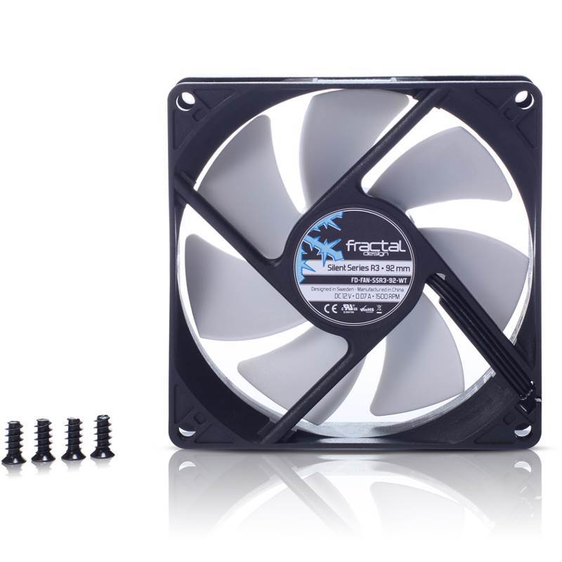 R3 White blades Case Fan 92mm