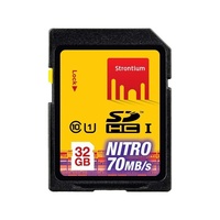 STRONTIUM 32GB NITRO SD Card UHS-1 466X Speed SRN32GSDU1