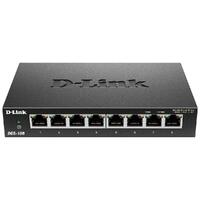 D-Link DGS-108 8-Port Gigabit Desktop Switch Metal Housing
