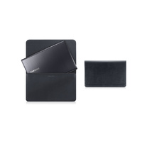 SAMSUNG AA-BS3N13B/EX Slim & Light Leather Pouch, Mineral Ash Black