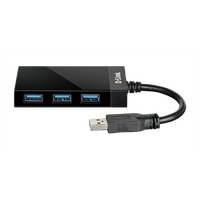 4-Port SuperSpeed USB 3.0 Portable Hub