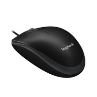Logitech Optical USB Mouse B100 (910-001439) Black