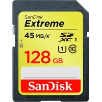 SDSDXS-128G 128GB Extreme Plus SDXC Card Class10/45MB