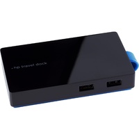 HP USB 3.0 Travel Dock T0K30AA - Docking Station: HDMI, VGA, Ethernet & 2x USB