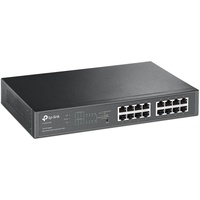 TP-Link TL-SG1016PE 16-Port Gigabit with 8-Port PoE Desktop Rackmount Switch