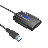 Simplecom SA391v2 USB 3.0 TO 2.5", 3.5" & 5.25" SATA/IDE Adapter with Power Supply