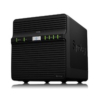 Synology DS418j DiskStation 4-Bay NAS, Dual Core 1.4GHz, 1GB RAM