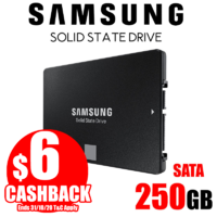 Samsung 860 EVO 250GB 550MB/s SATA SSD MZ-76E250BW