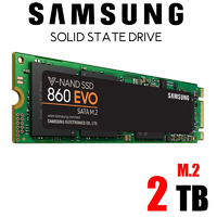 Samsung 860 EVO 2TB 550MB/s M.2 SSD MZ-N6E2T0BW