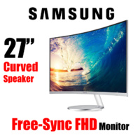 Samsung 27" FHD Curved VA Gaming Monitor LC27F591FDEXXY