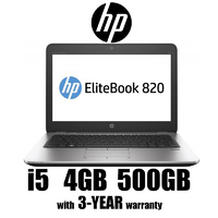 hp Elitebook 820 G4 1GS27PA 12.5" Core i5 4GB 500GB SSHD W10P 3Y