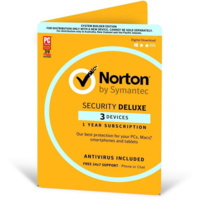 Norton Security Deluxe OEM 3 Devices 1 Year Subscription