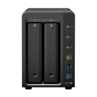 Synology DiskStation DS718+ 2 Bay Diskless NAS 1.5GHz Quad Core CPU 2GB RAM