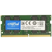 Crucial 16GB DDR4 2666 MHz SODIMM Memory CT16G4SFD8266