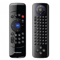 Simplecom RT200 Rechargeable 2.4G Wireless Remote Air Mouse Keyboard Combo for PC Android TV Box