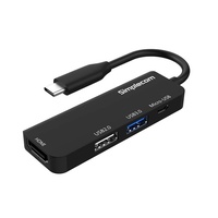 Simplecom DA305 USB 3.1 Type C to HDMI/USB 4 in 1 Combo Hub