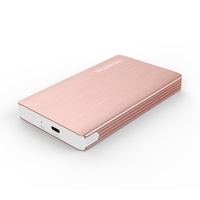 Simplecom SE220-RG Aluminium 2.5" SATA HDD/SSD USB 3.1 Type-C Enclosure - Rose Gold