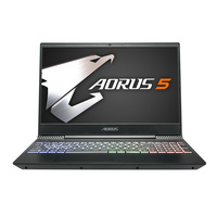 AORUS5-NA-7AU1331SH 15.6" FHD 144Hz Core i7-9750 4G-GTX1650 16GB 512GB SSD+1T W10