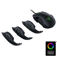 Razer Naga Trinity MMO/MOBA Chroma RGB Gaming Mouse