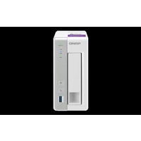 QNAP NAS 1BAY (NO DISK) AL-212 DUAL CORE 1GB USB 3.0(3) GbE(1) TWR 2YR TS-131P
