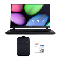 Gigabyte AERO17-SA-7AU1020SO 17.3"FHD 144Hz Core i7 9750H 6G-GTX1660Ti 8GB 256GB SSD W10