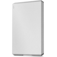 LaCie 2TB Diamond Cut Design USB-C Portable Hard Drive Moonsilver STHG2000400