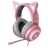 Razer RZ04-02980200-R3M1 Kraken Kitty - Chroma USB Gaming Headset - Quartz- FRML Pkg