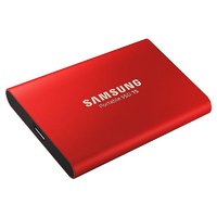 500GB Samsung T5 Portable SSD MU-PA500R/WW Red