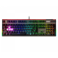 MSI Vigor GK80 CR RGB Mechanical Gaming Keyboard - Cherry MX RED