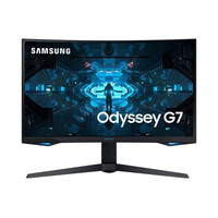 Samsung Odyssey G7 27" 240Hz QHD 1ms HDR600 G-Sync 1000R Curved QLED Gaming Monitor LC27G75TQSEXXY