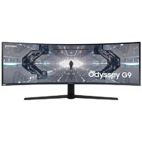 Samsung Odyssey G9 49" 1ms DQHD 240Hz HDR10+ G-Sync 1000R Curved QLED Monitor LC49G95TSSEXXY