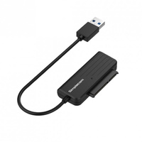Simplecom SA205 Compact USB 3.0 to SATA Adapter Cable Converter for 2.5" SSD/HDD