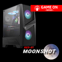 RED-01 MoonShot | Ryzen 5 3600 | GTX 1650 Super | M.2 SSD | AMD Gaming PC System