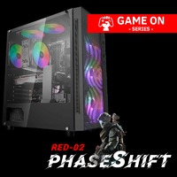 RED-02 PhaseShift | Ryzen 5 5600X | RTX 3070 8G | M.2 SSD | AMD Gaming PC System