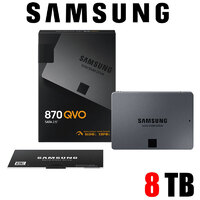 Samsung 870 QVO 8TB 560MB/s 2nd Gen NAND SATA SSD MZ-77Q8T0BW