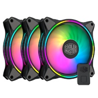 Cooler Master MasterFan MF120 Halo Dual Loop ARGB 120mm Fan - 3 in 1