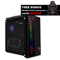 MSI Infinite X Mid Tower Gaming PC Core i7-10700KF 32GB RTX 2070 Super 512GB+2TB W10H KB+M