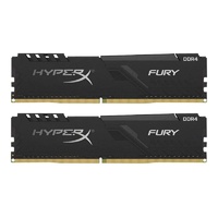 Kingston HyperX FURY Black 16GB (2x8GB) DDR4 3200MHz CL16 RAM Memory
