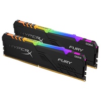 Kingston HyperX FURY RGB 32GB (2x16GB) DDR4 3200MHz CL16 RAM Memory