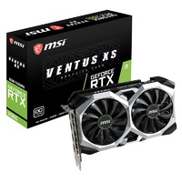 MSI GeForce RTX 2060 VENTUS XS OC V1 6GB GDDR6 Graphics Card