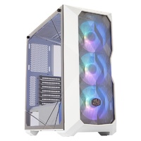 Cooler Master MasterBox TD500 ARGB Mesh Tempered Glass Mesh White Mid Tower Case