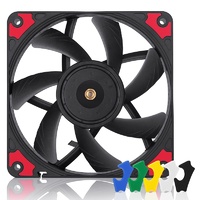 Noctua 120mm NF-A12x15 PWM 1850RPM Chromax Black Swap Slim Fan