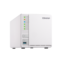 QNAP TS-328 3-bay NAS, ARM Quad-core 1.4GHz, 2GB DDR4 RAM, 2.5"/3.5" SATA HDDs, 2xUSB3.0, 1xUSB2.0, 2y RTB