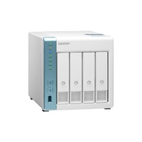 QNAP TS-431P3-4G 4-Bay NAS, Annapurna Labs AL314 Quad core 1.7GHz, 4GB DDR3L SODIMM RAM(max 8GB), SATA 6Gb/s, 1 x 2.5GbE+1 x GbE