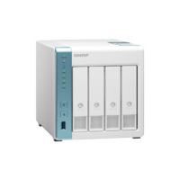 QNAP TS-431K 4-Bay TurboNAS,Alpine AL-214 ARM v7 Quad-core 1.7GHz CPU, 1GB RAM, SATA 6Gb/s, 2x GbE LAN, 3 x USB3.0, HDD hot-swap