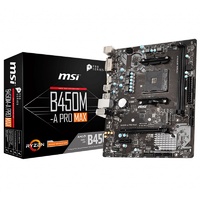 MSI B450M-A PRO MAX mATX Motherboard